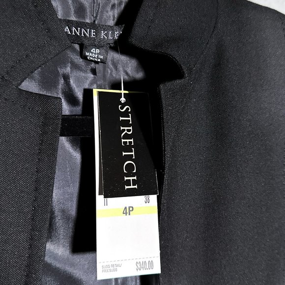 NWT Anne Klein‎ Two Piece Poetry Jacket/Dress Stretch Petite Size 4P - Picture 7 of 15